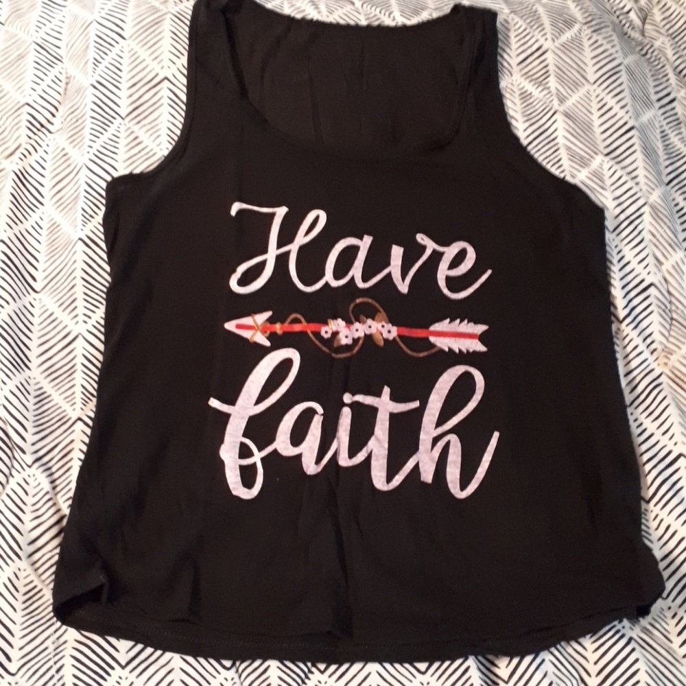 Have Faith Racerback Tank